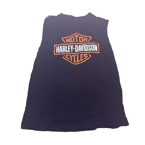 Vintage Harley-Davidson Motorcycles Sleeveless T-Shirt - Picture 1 of 3
